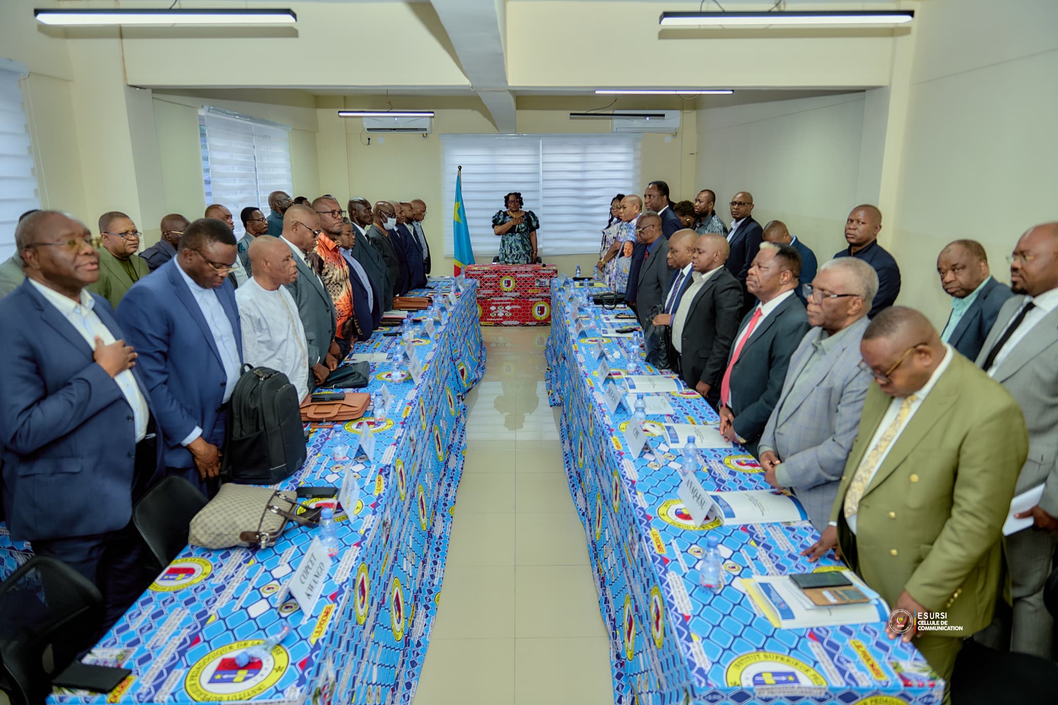 ESURSI : la Professeure Marie-Thérèse Sombo mobilise les présidents des conférences des chefs d’établissements autour de la bonne gouvernance académique
